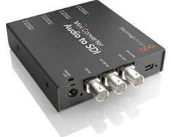 Blackmagic Mini Converter: Audio to SDI 4K - New Media
