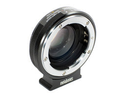 Metabones Speed Booster Adaptor - Nikon G to Micro Four Thirds XL 0.64x (Black Matt) - New Media