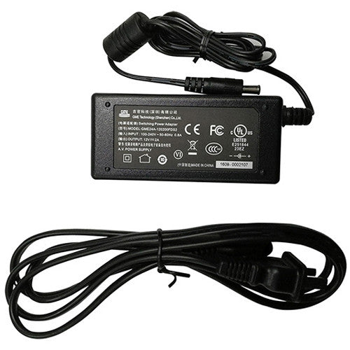 BirdDog Power Adapter for P100 and P200 Cameras (12VDC 2A) - New Media