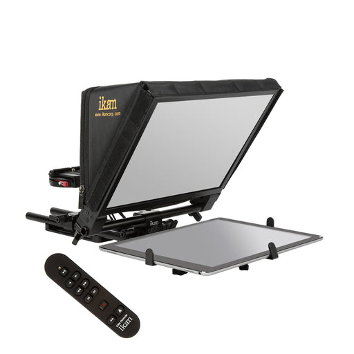Ikan PT-ELITE-PRO-RC Elite Universal Large Tablet, and iPad Pro Teleprompter w/ Elite Remote - New Media