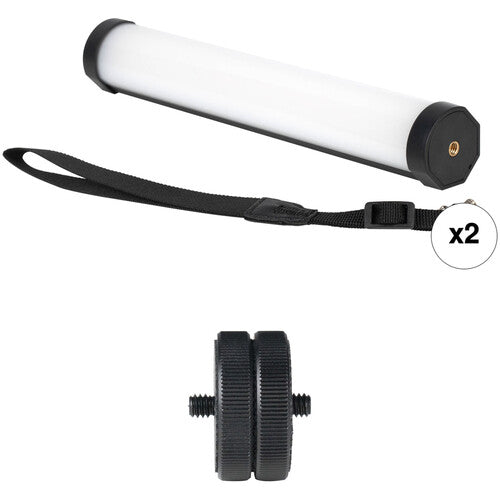 Nanlite PavoTube II 6C RGBW LED Tube (2-Light Kit) - New Media