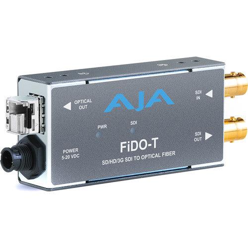 AJA 1-Channel 3G-SDI to Multi-Mode LC Fiber Transmitter - New Media