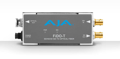 AJA 1-Channel 3G-SDI to Multi-Mode LC Fiber Transmitter - New Media