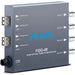 AJA 4-Channel Multi-Mode LC Fiber to 3G-SDI Receiver - New Media