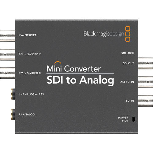 Blackmagic Mini Converter: SDI to Analog - New Media