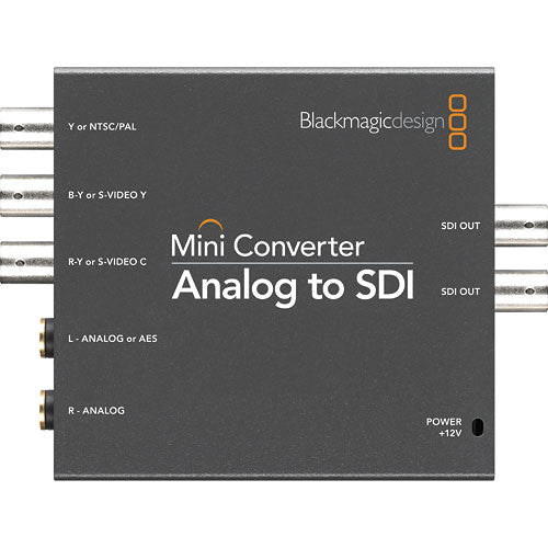 Blackmagic Mini Converter: Analog to SDI - New Media