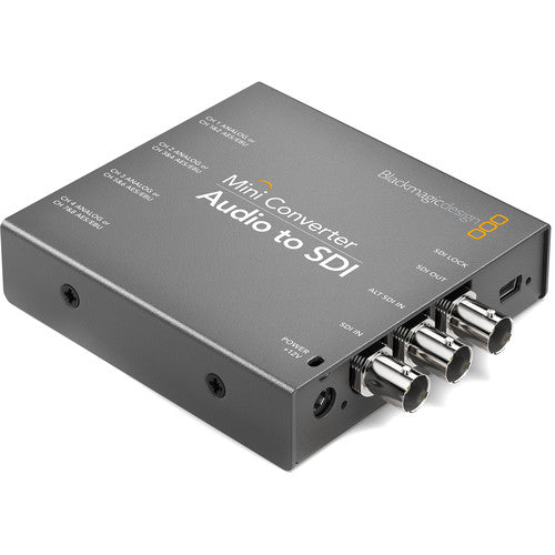 Blackmagic Mini Converter: Audio to SDI 2 - New Media