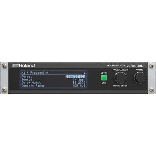 Roland VC-100UHD 4K Video Scaler/Converter/Streamer - New Media