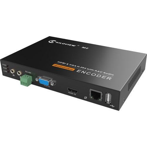 Kiloview M2 HDMI/VGA to IP (H.264) Video Encoder - New Media