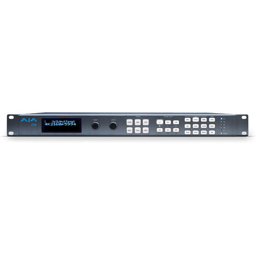 AJA FS4 4-Channel 2K/HD/SD or 1-Channel 4K/UHD Frame Synchronizer - New Media