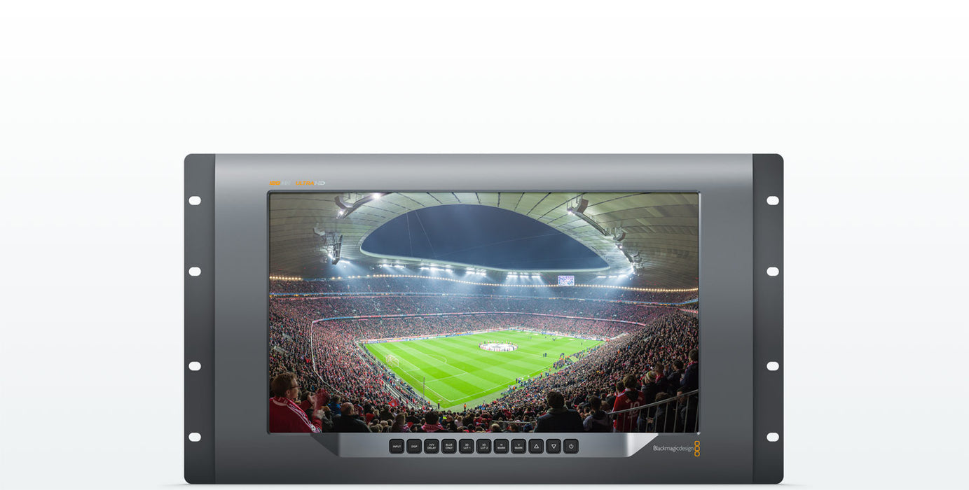Blackmagic SmartView 15.6" 4K v2 Rack Mount Ultra HD Broadcast Monitor - New Media
