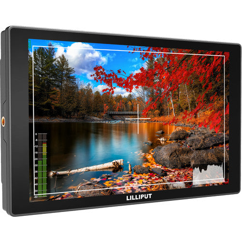 Lilliput A11 10.1" On-Camera Monitor 3G-SDI/4K-HDMI with L-Series Battery Plate - New Media