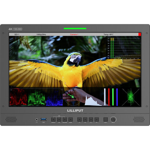 Lilliput Q15 15.6" 12G-SDI/HDMI Broadcast Studio Monitor (V-Mount) - New Media