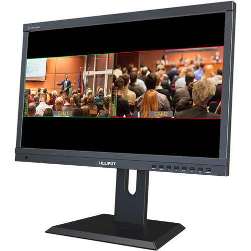 Lilliput PVM220S 21.5" 3G-SDI/HDMI Live Stream Quad-Split Multiview Monitor - New Media