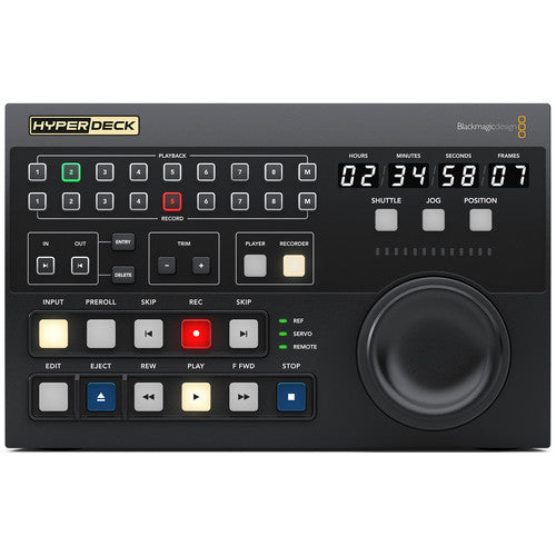 Blackmagic HyperDeck Extreme Recorder Control - New Media